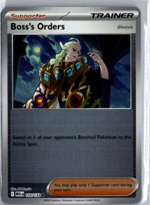 Boss's Orders [Ghetsis] Uncommon ME01: Mega Evolution 114/132