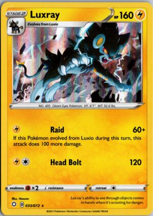 Luxray Holo Rare Shining Fates 033/072