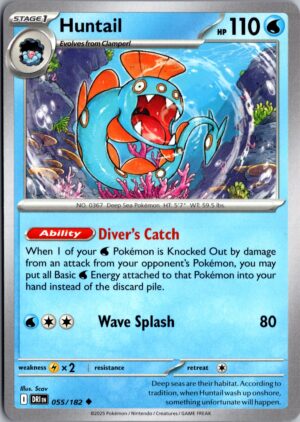 Huntail Uncommon SV10: Destined Rivals 055/182