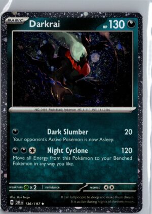 Darkrai (Cosmos Holo) Rare Miscellaneous Cards & Products 136/197