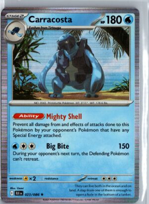 Carracosta Rare SV: Black Bolt 023/086