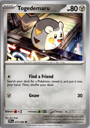 Togedemaru Common ME02: Phantasmal Flames 073/094