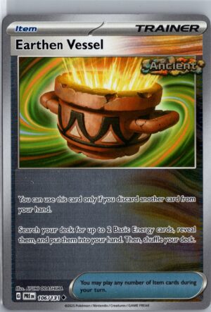 Earthen Vessel Uncommon SV: Prismatic Evolutions 106/131
