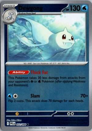Dewgong Common Phantasmal Flames 022/094
