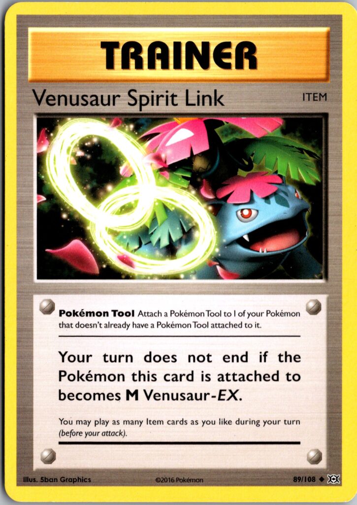 Venusaur Spirit Link Uncommon Evolutions 89/108