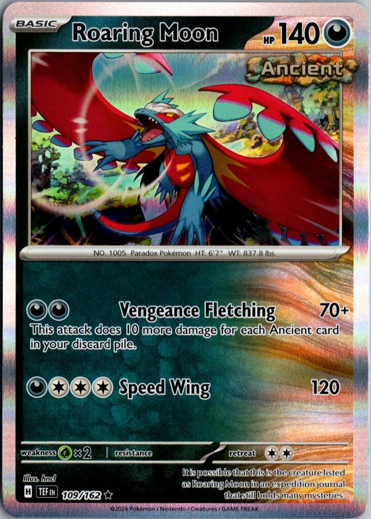 Roaring Moon Rare Prize Pack Series Cards 109/162