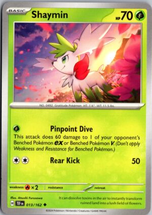 Shaymin Uncommon SV05: Temporal Forces 013/162