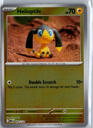 Helioptile Common ME01: Mega Evolution 052/132