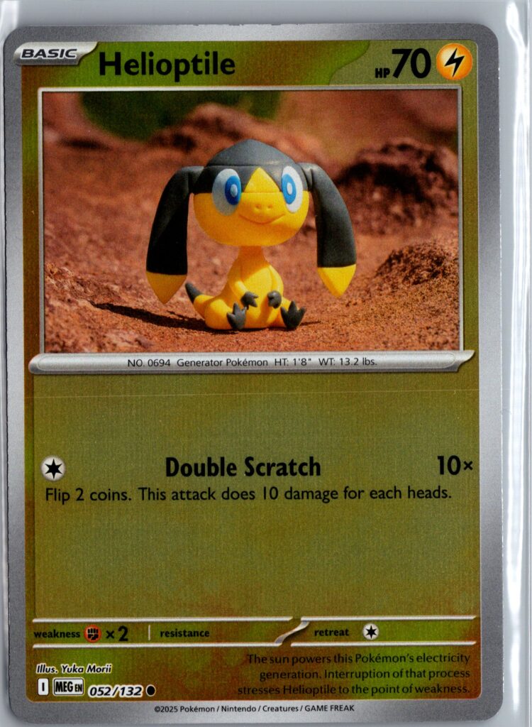 Helioptile Common ME01: Mega Evolution 052/132