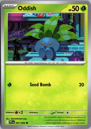 Oddish Common ME02: Phantasmal Flames 001/094