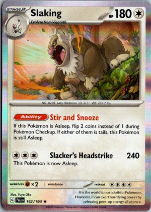 Slaking (Cosmos Holo) Rare Miscellaneous Cards & Products 162/193