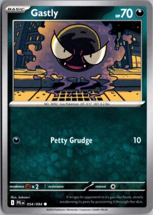 Gastly Common Phantasmal Flames 054/094