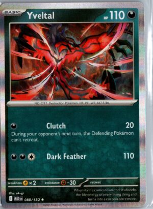Yveltal Rare ME01: Mega Evolution 088/132