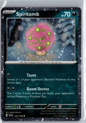 Spiritomb - (Cosmos Holo) Uncommon Miscellaneous Cards & Products 129/198